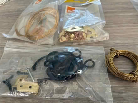 Photo of free Picture hooks, wire, rings (Billericay) #1