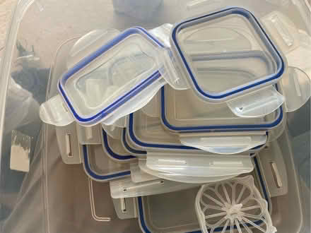 Photo of free Container lids and one container (Haywards Heath RH16) #1