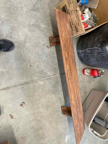 Photo of free Wooden shelf (Waltham ma) #2