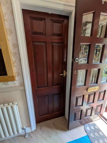 Photo of free Internal doors - white or mahogany (HD9 Honley) #2