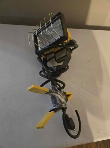 Photo of free Halogen work light (clamp or hook) (Framingham) #1