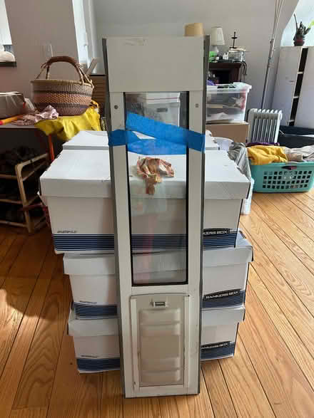 Photo of free Vertical Window Insert Cat Door (Palo Alto, near Cal Ave) #1