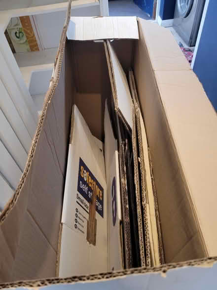 Photo of free Storage boxes, bubble wrap and tape (Stoneleigh, Epsom) #2