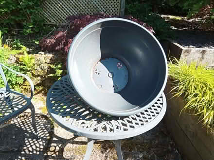 Photo of free Large Round Plastic Planter - Grey Colour (Cromford DE4) #2