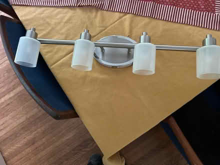 Photo of free 4 lights bathroom fixture (Chevy Chase DC) #1