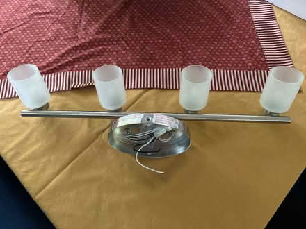 Photo of free 4 lights bathroom fixture (Chevy Chase DC) #2