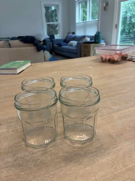 Photo of free 4 clean jelly jars (Chevy Chase DC) #1