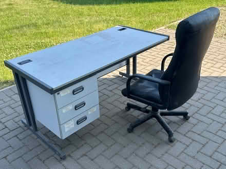 Photo of free Office desk (Barrett's Bridge PE13) #1