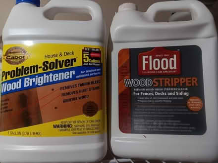 Photo of free Deck/fence maintenance products (Poughkeepsie off Wilbur) #1