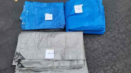 Photo of free Used tarps and vinyl sheeting (North central) #1