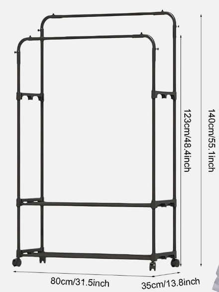 Photo of free Clothes Rail with Shoes Storage (Arnold NG5) #1