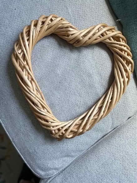 Photo of free Wicker Heart (Woburn High School Area) #1