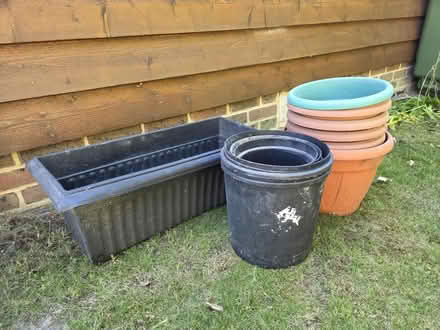 Photo of free Various Large Garden Pots and Tubs (BN69BX) #1
