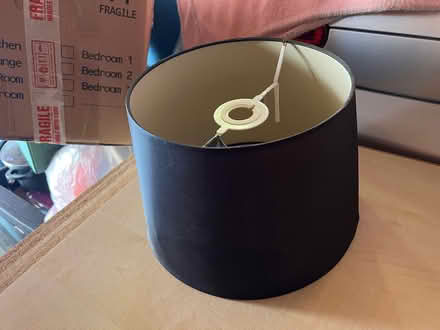 Photo of free Black lamp shade (Maidstone ME15) #1