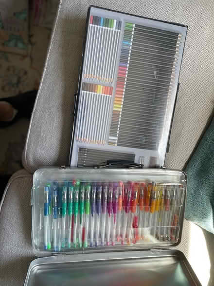 Photo of free Colored Pencils and Pens (Woburn High School Area) #1