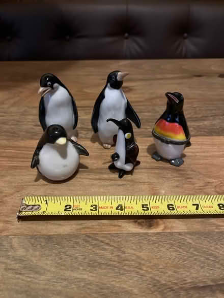 Photo of free Glass penguin figurines (Niles) #1