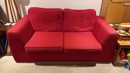 Photo of free Red 2 Seater Sofa Bed (Malvern Link WR14) #1