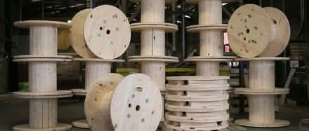 Photo of Cable reel drum (Stratford-upon-Avon CV37) #1