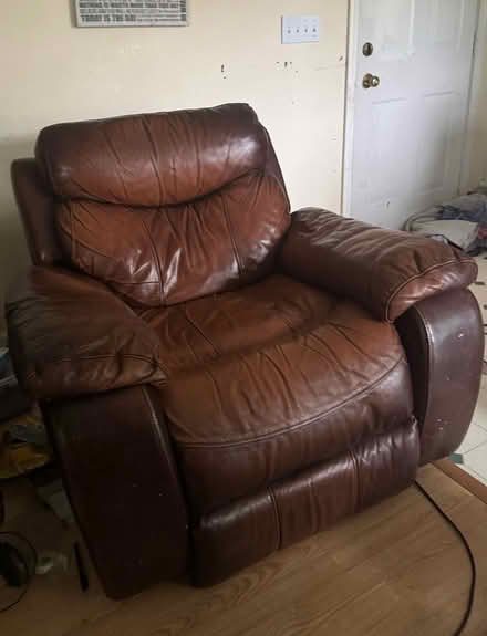 Photo of free Loveseat & rocker recliner (Fishers) #4