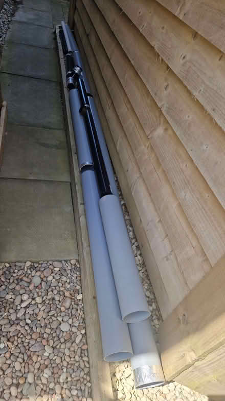 Photo of free 67ml drainpipe 102ml thin wall pipe (Stone Cross BN23) #1