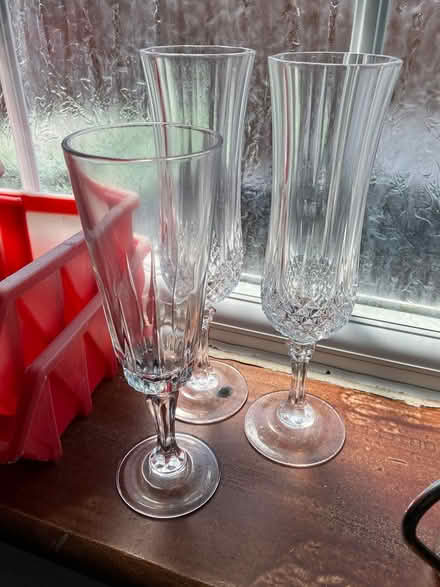 Photo of free Champagne flutes (Kempston) #1
