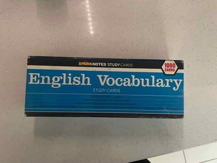 Photo of free English vocabulary word cards (Mount Vernon) #1