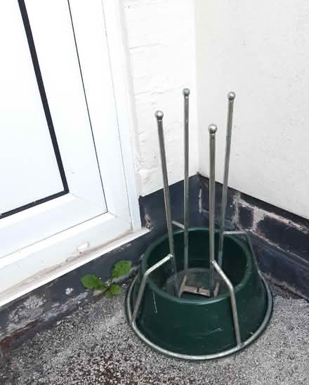 Photo of free Christmas tree stand (Woodseats S8) #1
