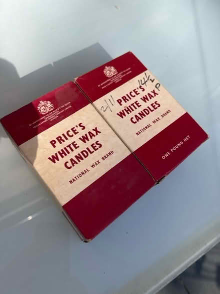 Photo of free 2 boxes of vintage candles. (Broxbourne EN10) #1