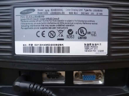 Photo of free Samsung Sync Master S24B300 24" Monitor (The Nurserylands TW12) #2