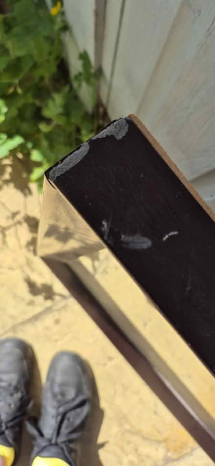 Photo of free Large Black framed mirror (ME15 Westmorland Road) #2