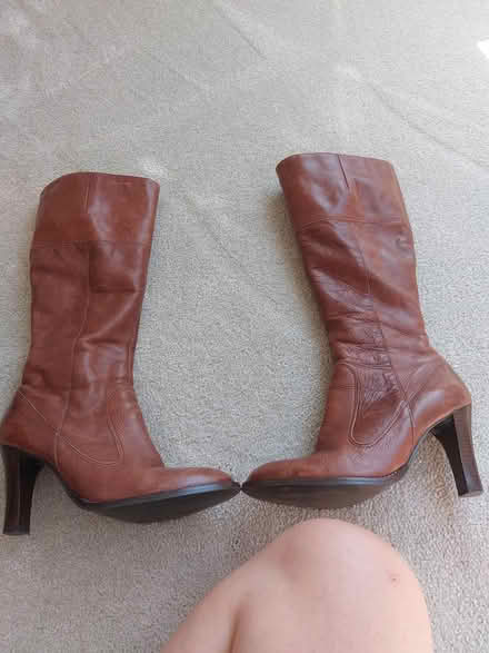 Photo of free Size r leather boots (CH48) #1