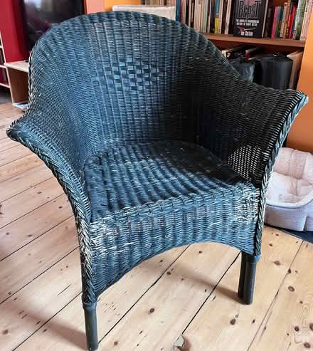 Photo of free Wicker chair (Cambridge CB1 (Romsey)) #1