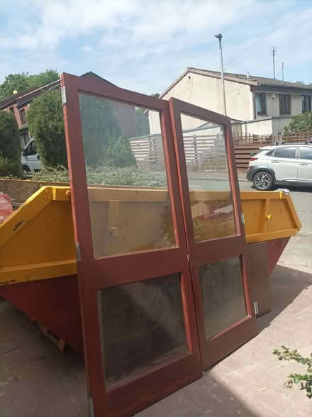 Photo of free Hardwood double doors (Colinton EH13) #2
