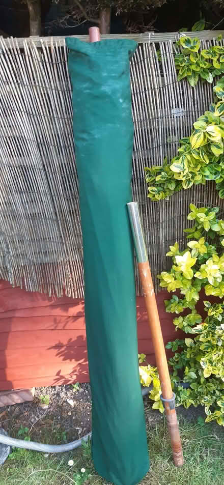 Photo of free Very Large wooden Garden Umbrella. (West Wycombe HP14) #1