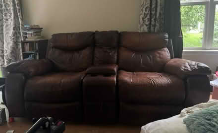 Photo of free Loveseat & rocker recliner (Fishers) #1