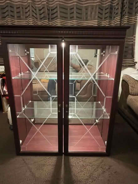 Photo of free Glass Display Cabinet (Bexleyheath DA7) #1