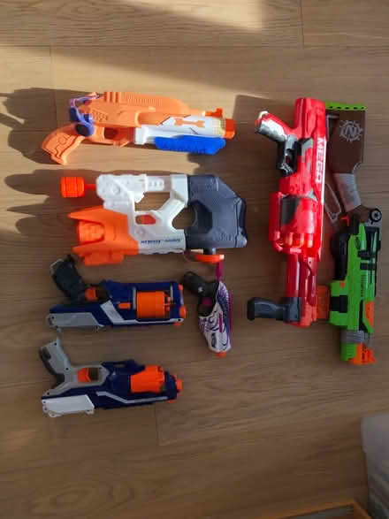 Photo of free Toy nerf and water guns (West Hampstead NW6 1AA) #1