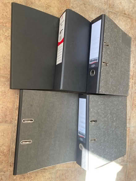 Photo of free 5x lever arch files (BA11 Asda side of Frome) #1