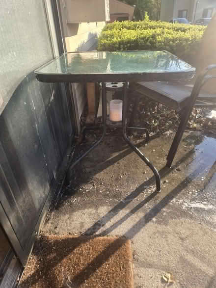 Photo of free Patio table (Howell, MI) #1