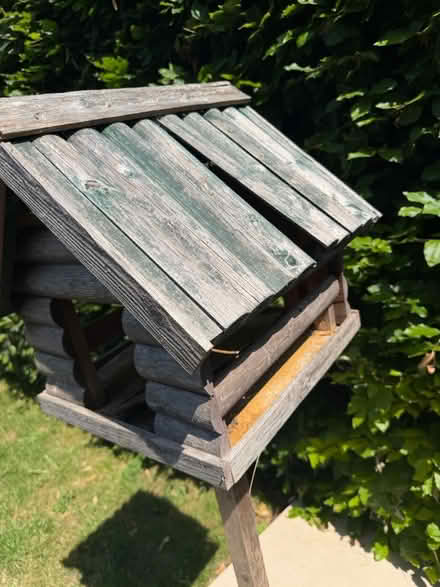 Photo of free Wooden Bird Table (Harpenden) #4