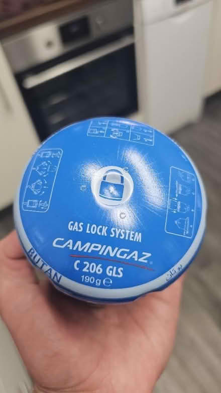 Photo of free Gas canister C206 GLS for camping stove (Wallasey CH45) #1