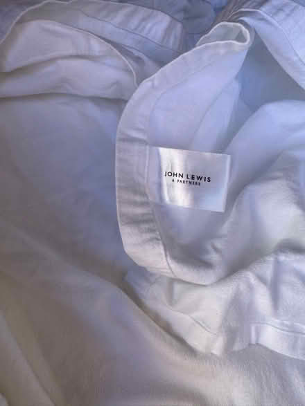 Photo of free Washed cotton flat sheet (South Kensington SW7) #1