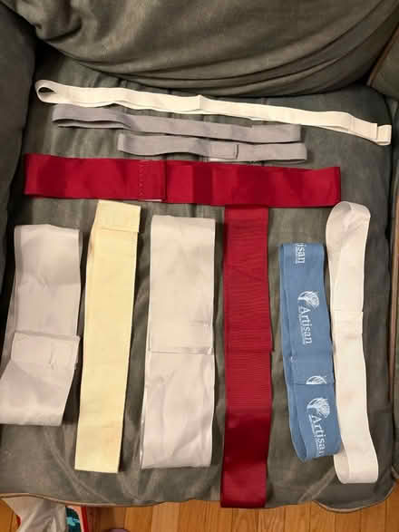 Photo of free Ribbons with Velcro closures (Highland Park) #1