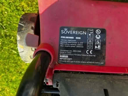 Photo of free Petrol Lawn Mower (Coal Aston S18) #3