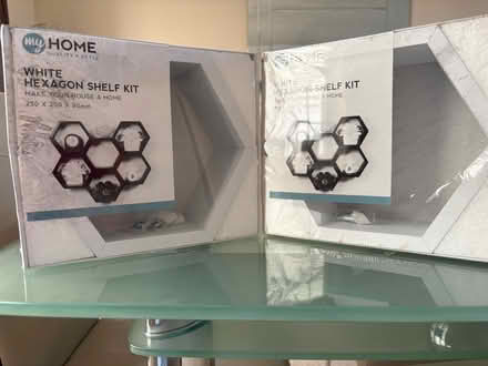 Photo of free 2 hexagonal shelves (Wickford SS12) #1