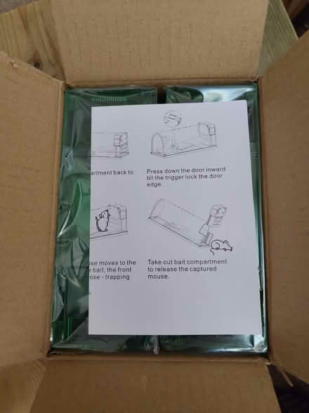 Photo of free 2 humane mousetraps, new in box (Donnington OX4) #1