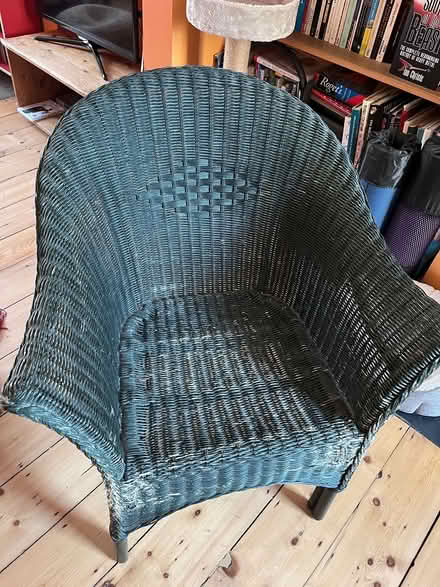 Photo of free Wicker chair (Cambridge CB1 (Romsey)) #2