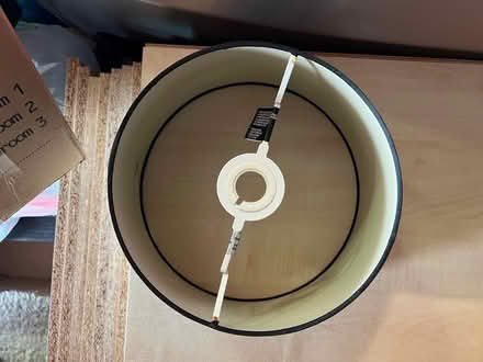 Photo of free Black lamp shade (Maidstone ME15) #2