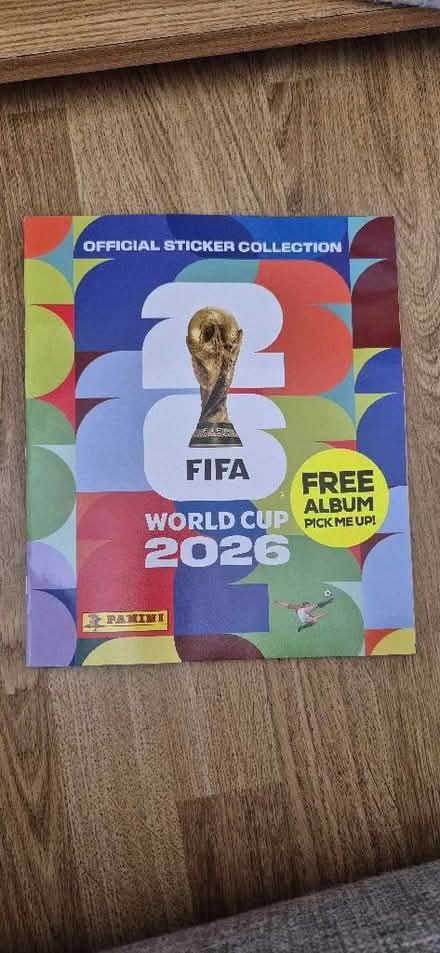 Photo of free Fifa World Cup official panini sticker album (Greaves LA1) #1