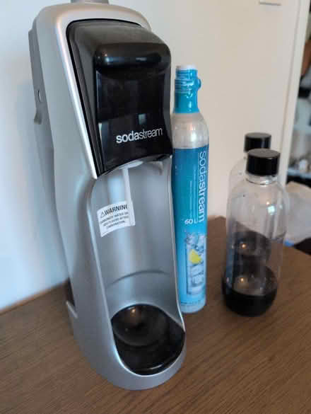 Photo of free SodaStream, CO2 cylinder, 2 bottles (El Cerrito) #2